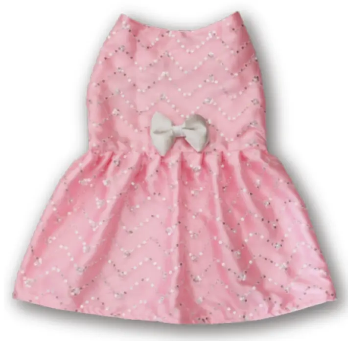 SS25 CHEEKu Pink Satin Western Frock