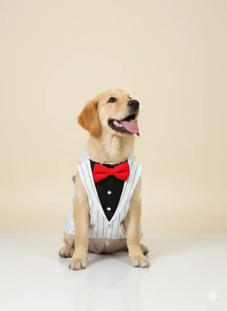 SS25 CHEEKu White Tuxedo