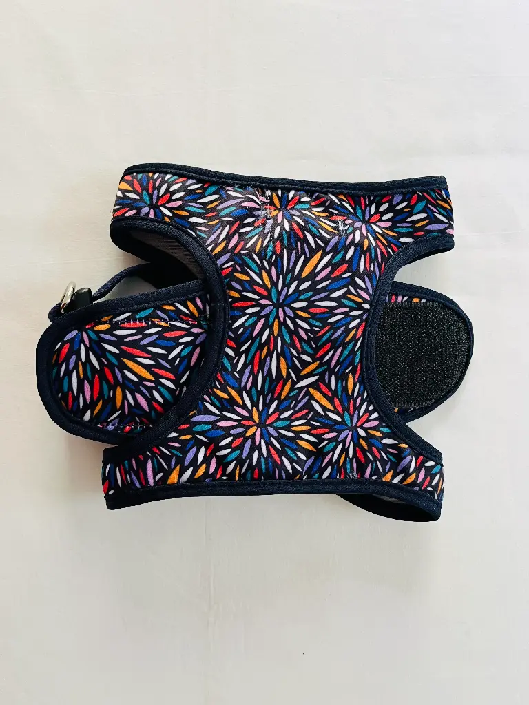 SS25 CHEEKu Blue Flip Flap Cat Harness 