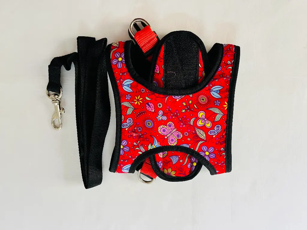 SS25 CHEEKu Red Premium Cat Harness 