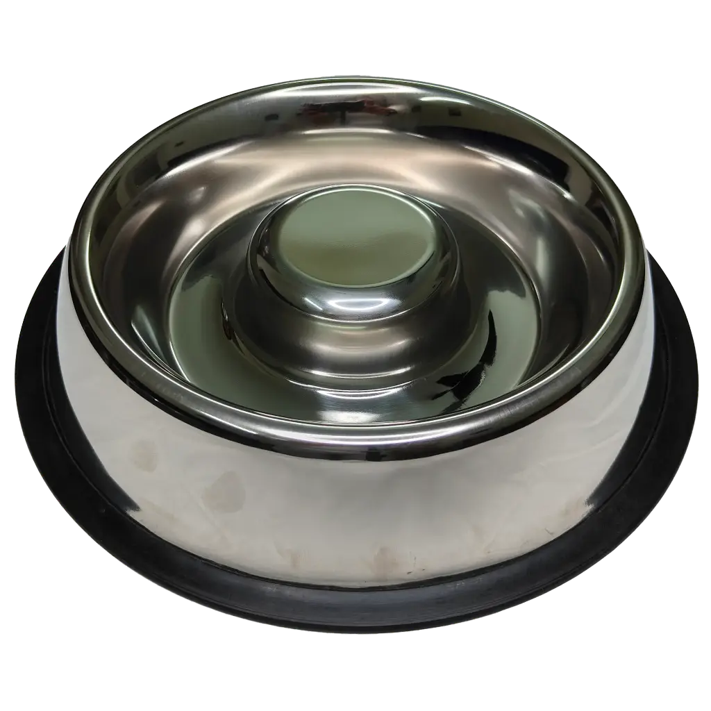 SS25 CHEEKu STAINLESS STEEL SLOW FEEDING BOWL