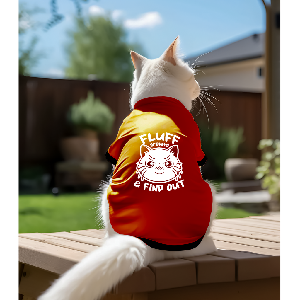 CHEEKu Cat Tee - Fluff Around