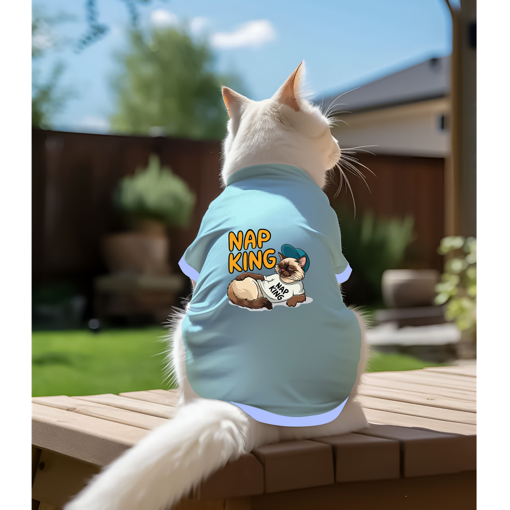 CHEEKu Cat Tee - Nap King