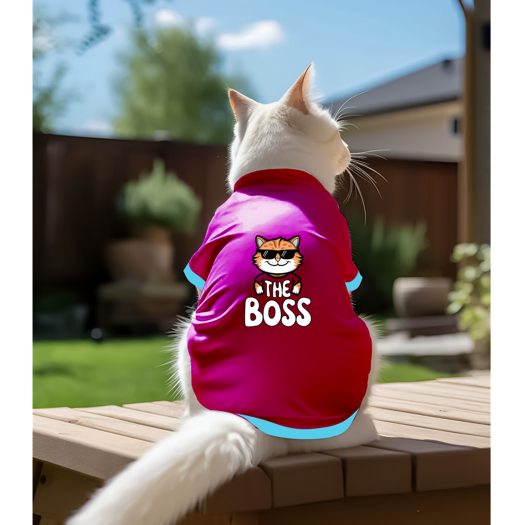 CHEEKu Cat Tee - The Boss