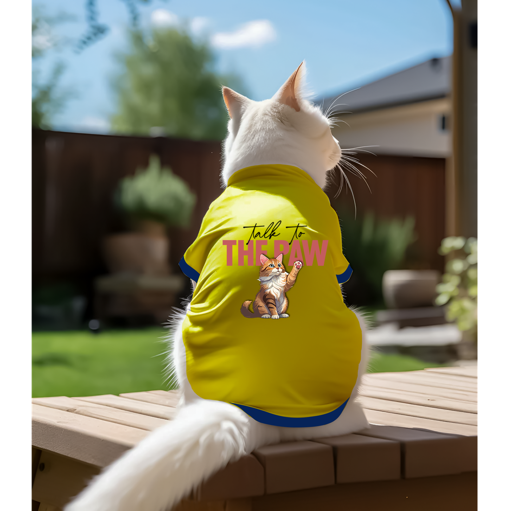 CHEEKu Cat Tee - Talk To The Paw