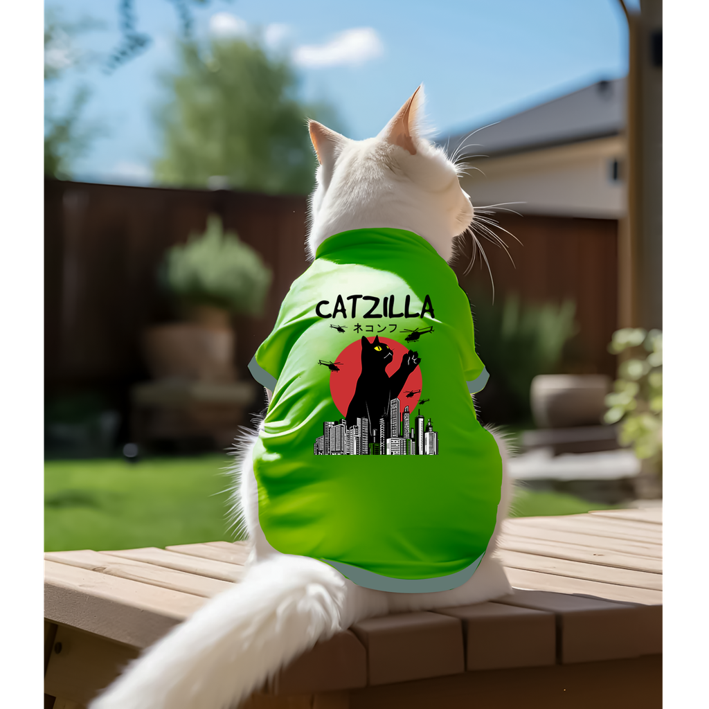 CHEEKu Cat Tee - Cat Zilla