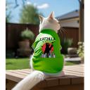 CHEEKu Cat Tee - Cat Zilla