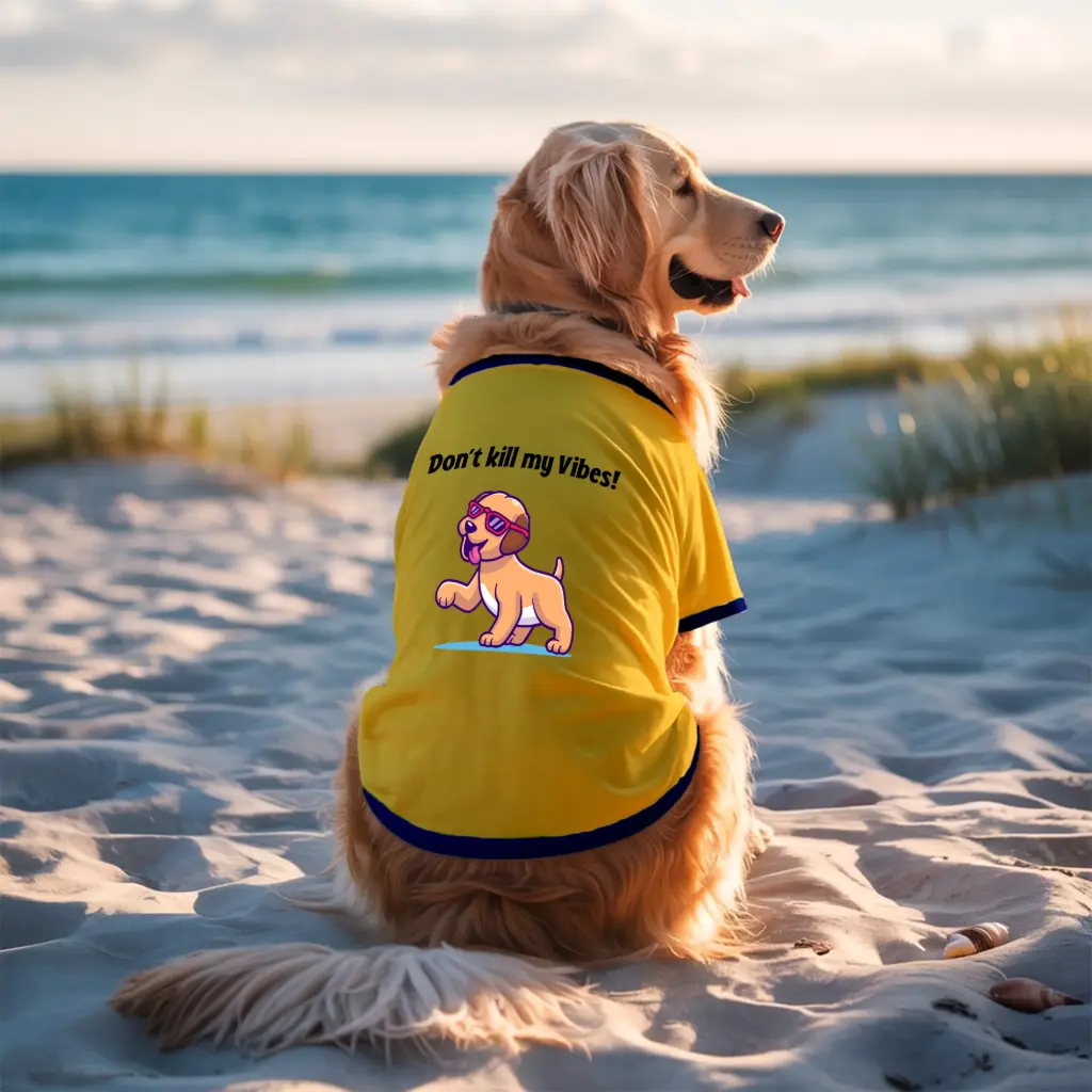 AW24 DON’T KILL MY VIBES Dog Tshirt