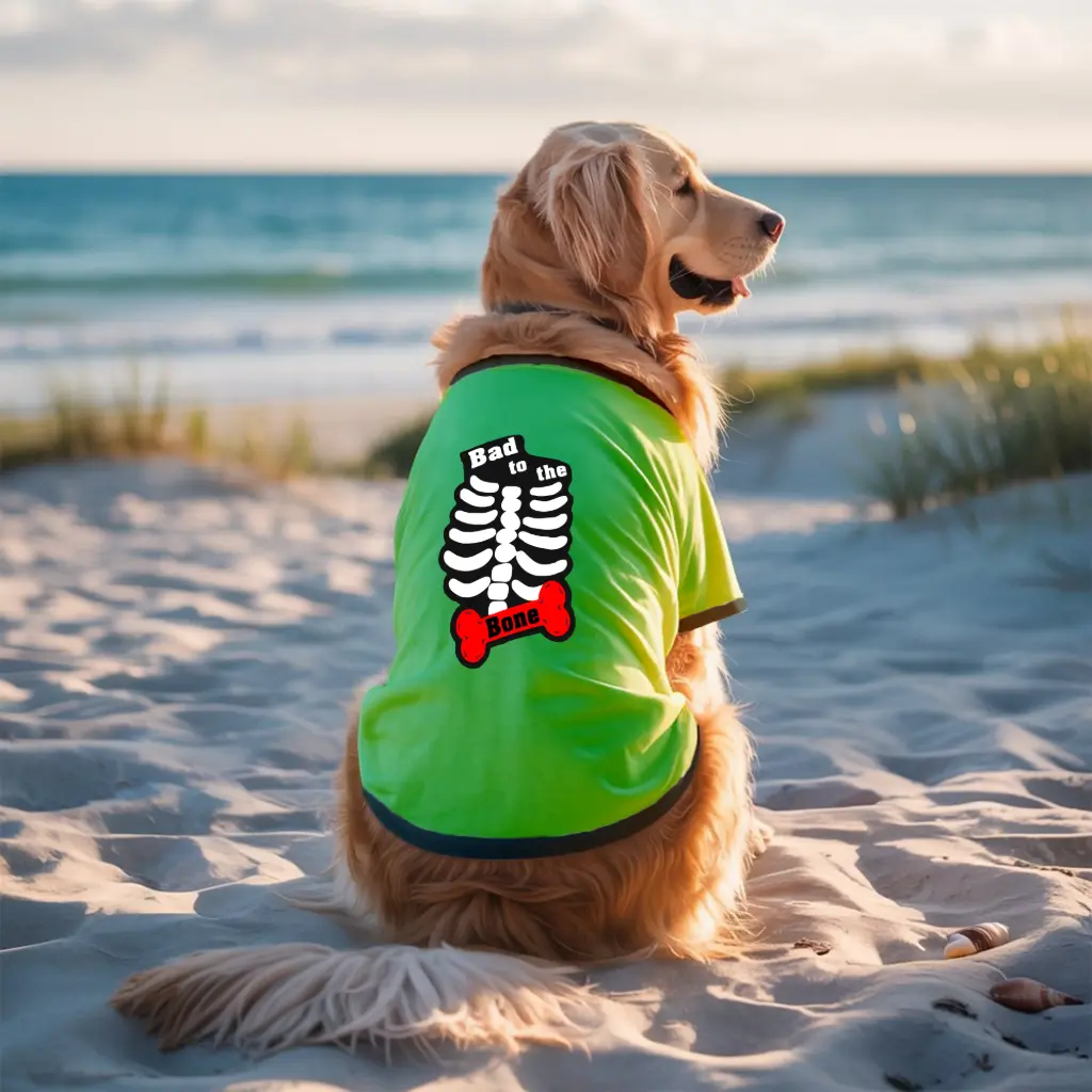 AW24 BAD TO THE BONE Dog Tshirt