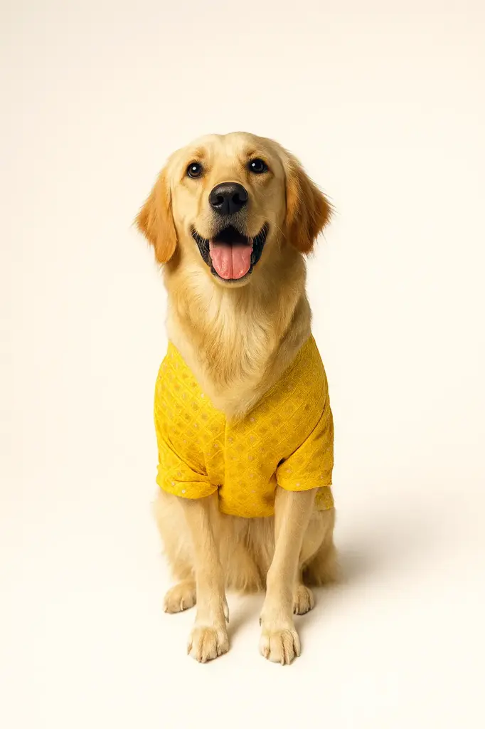 SS25 CHEEKu Yellow Sherwani