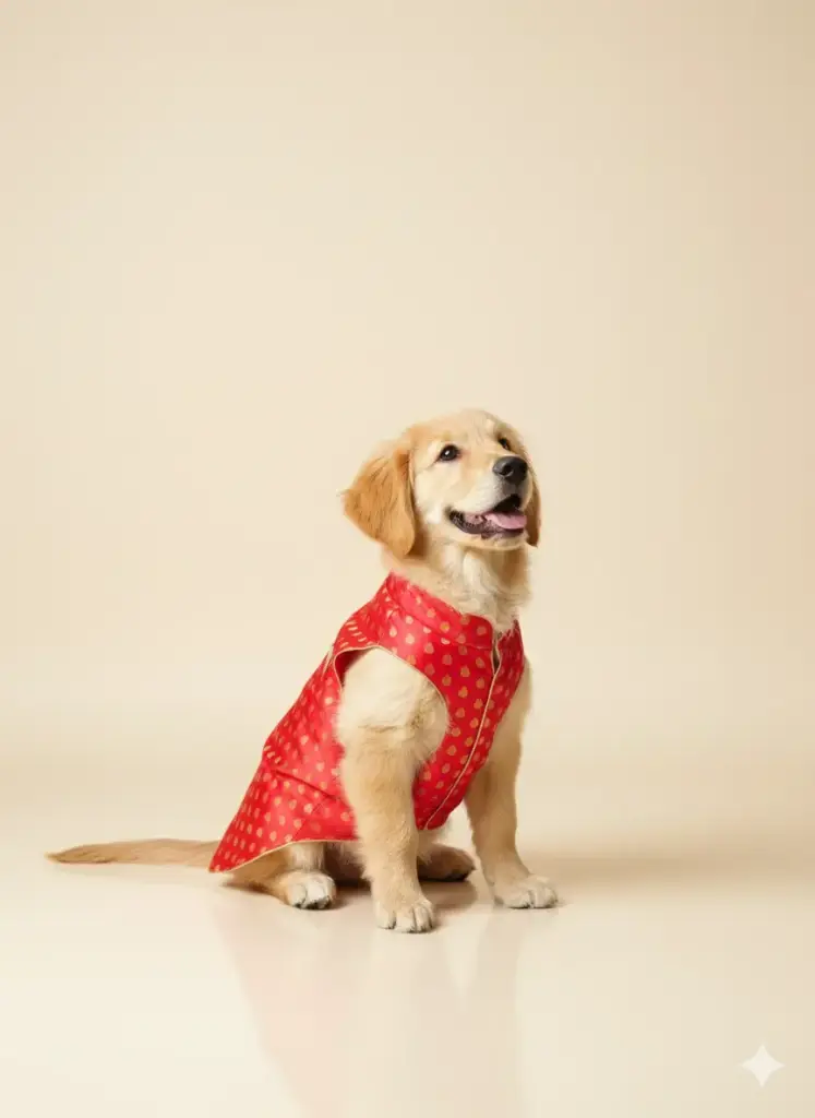 SS25 CHEEKu Red Sherwani