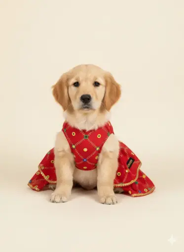 SS25 CHEEKu Red Wedding Dress