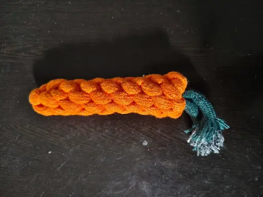 [SS25SLT033000] SS25 CHEEKu ROPE TOY CARROT