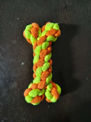 [SS25SLT036000] SS25 CHEEKu ROPE TOY BONE