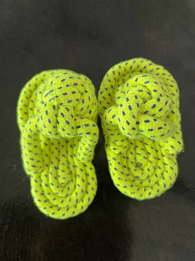 [SS25SLT053000] SS25 CHEEKu ROPE TOY SLIPPERS