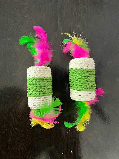 [SS25SLT055000] SS25 CHEEKu SISAL CAT TOY ROLL