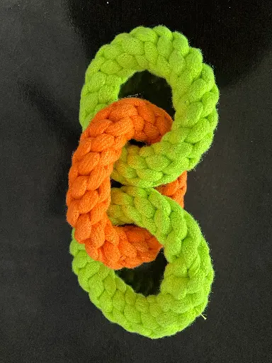 [SS25SLT061000] SS25 CHEEKu ROPE CHEW TOY THREE RING