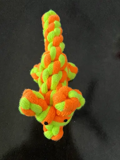 [SS25SLT067000] SS25 CHEEKu ROPE CHEW TOY CAT