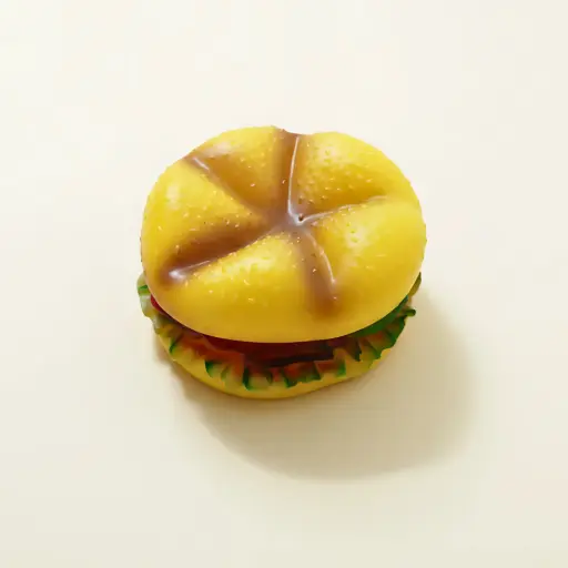 [SS25SLT081000] SS25 CHEEKu BURGER SQUEAKY