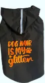 AW25 CHEEKu Half Sleeve Black Raincoat
